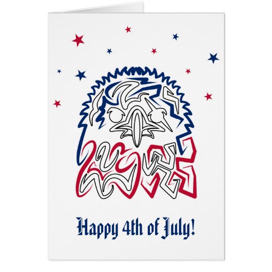 Onafhankelijkheidsdag Amerikaanse adelaar (Voorkant)