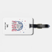 Onafhankelijkheidsdag Amerikaanse adelaar Bagagelabel (Achterkant horizontaal)