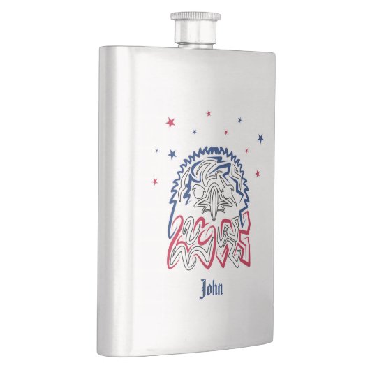 Onafhankelijkheidsdag Amerikaanse adelaar Flacon (Rechts)