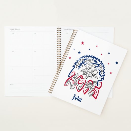 Onafhankelijkheidsdag Amerikaanse adelaar Planner (Display)