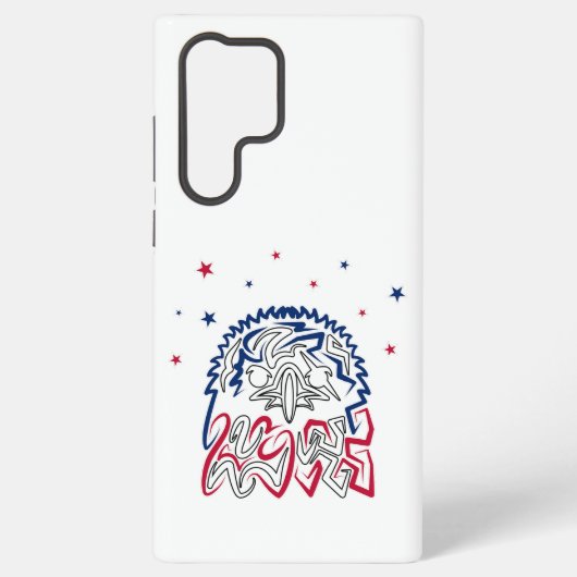 Onafhankelijkheidsdag Amerikaanse adelaar Samsung Galaxy Hoesje (Achterkant)