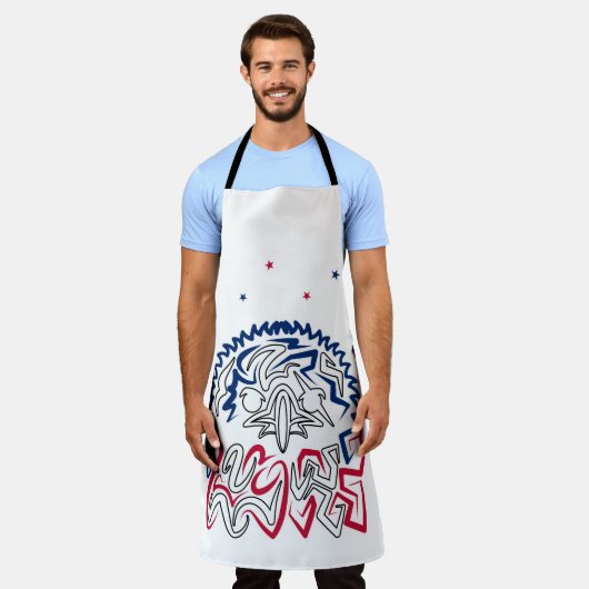 Onafhankelijkheidsdag Amerikaanse adelaar Schort (Gedragen)