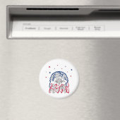 Onafhankelijkheidsdag Amerikaanse Adelaar Stars Magneet (Insitu (Vaatwasser))