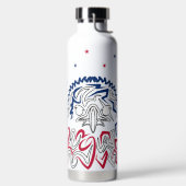 Onafhankelijkheidsdag Amerikaanse adelaar Waterfles (Links)