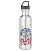 Onafhankelijkheidsdag Amerikaanse adelaar Waterfles (Voorkant)