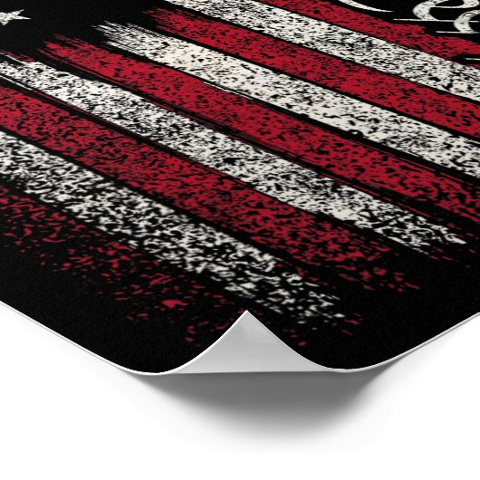 Onafhankelijkheidsdag Amerikaanse Patrio Poster (Hoek)