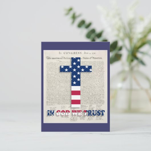 Onafhankelijkheidsdag Briefkaart (Staand voorkant)