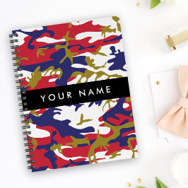 Onafhankelijkheidsdag Camouflage Je naam Personali Planner