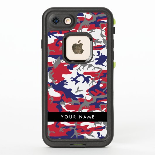 Onafhankelijkheidsdag Camouflage Jouw naam Persona (Achterkant)