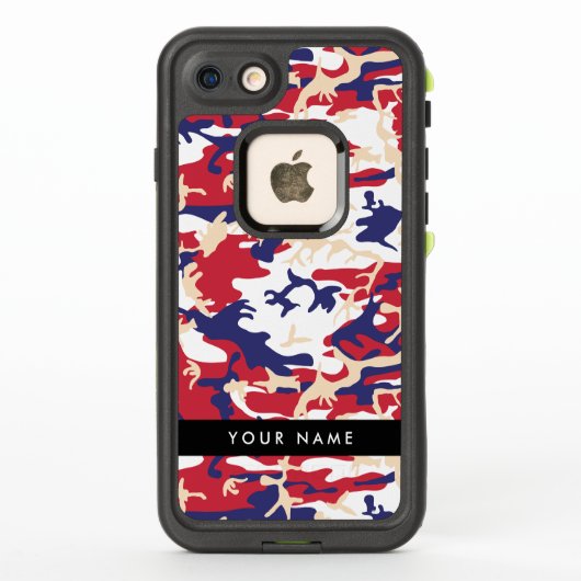 Onafhankelijkheidsdag Camouflage Jouw naam Persona (Achterkant)
