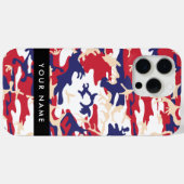 Onafhankelijkheidsdag Camouflage Jouw naam Persona Case-Mate iPhone Case (Achterkant (horizontaal))