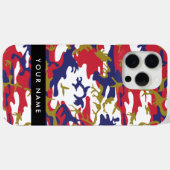 Onafhankelijkheidsdag Camouflage Jouw naam Persona Case-Mate iPhone Case (Achterkant (horizontaal))