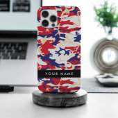 Onafhankelijkheidsdag Camouflage Jouw naam Persona Case-Mate iPhone Case