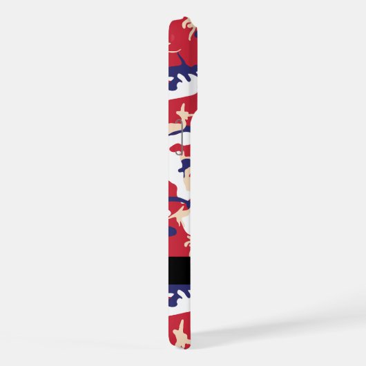 Onafhankelijkheidsdag Camouflage Jouw naam Persona iPhone Hoesje (Rechterkant)