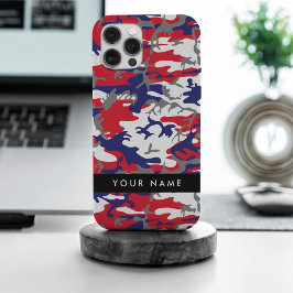 Onafhankelijkheidsdag Camouflage Jouw naam Persona iPhone 15 Pro Max Case
