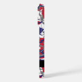 Onafhankelijkheidsdag Camouflage Jouw naam Persona iPhone Hoesje (Linkerkant)