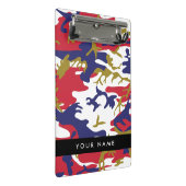 Onafhankelijkheidsdag Camouflage Jouw naam Persona Mini Klembord (Schuin)