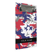 Onafhankelijkheidsdag Camouflage Jouw naam Persona Mini Klembord (Schuin)