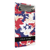 Onafhankelijkheidsdag Camouflage Jouw naam Persona Mini Klembord (Schuin)