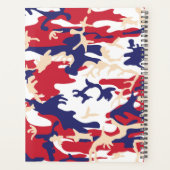 Onafhankelijkheidsdag Camouflage Jouw naam Persona Planner (Achterkant)