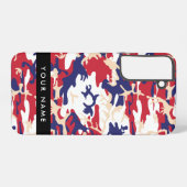 Onafhankelijkheidsdag Camouflage Jouw naam Persona Samsung Galaxy Hoesje (Achterkant horizontaal)