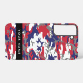 Onafhankelijkheidsdag Camouflage Jouw naam Persona Samsung Galaxy Hoesje (Achterkant horizontaal)
