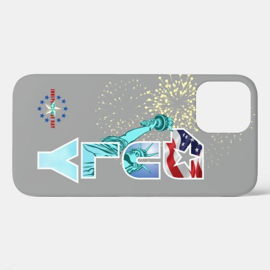 Onafhankelijkheidsdag Case-Mate iPhone Case (Achterkant (horizontaal))