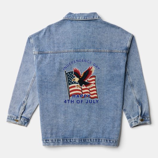 Onafhankelijkheidsdag Denim Jacket (Achterkant)