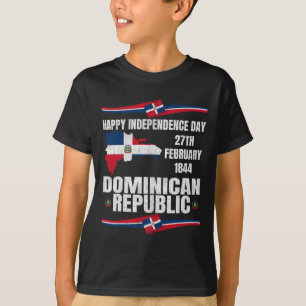 Onafhankelijkheidsdag Dominicaanse Republiek vieri T-shirt