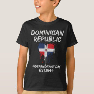 Onafhankelijkheidsdag Dominicaanse Republiek Vieri T-shirt