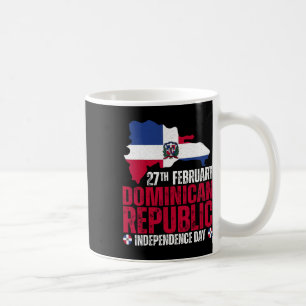 Onafhankelijkheidsdag Dominicaanse Republiek Vlag Koffiemok