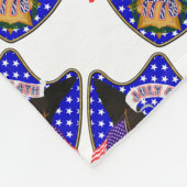 Onafhankelijkheidsdag Eagle Fleece Deken (Hoek)