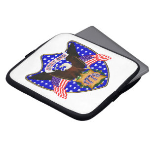 Onafhankelijkheidsdag Eagle Laptop Sleeve