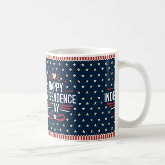 Onafhankelijkheidsdag en 4 juli cadeau idee koffiemok (Rechts)