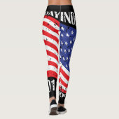 Onafhankelijkheidsdag en vierde juli 2017 leggings (Achterkant)