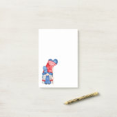 Onafhankelijkheidsdag Gnome-notities Post-it® Notes (Op bureau)