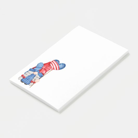 Onafhankelijkheidsdag Gnome-notities Post-it® Notes (Schuin)