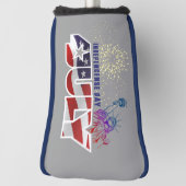 Onafhankelijkheidsdag | Golf Putter Hoesje Golfheadcover (Draai 90)