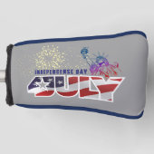 Onafhankelijkheidsdag | Golf Putter Hoesje Golfheadcover (Voorkant)