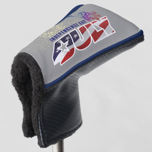 Onafhankelijkheidsdag | Golf Putter Hoesje Golfheadcover (3/4 voorkant)