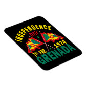 Onafhankelijkheidsdag Grenada Magneet (Rechterzijde)