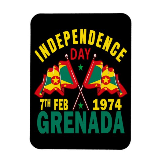 Onafhankelijkheidsdag Grenada Magneet (Verticaal)