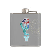 Onafhankelijkheidsdag | heupfles (Achterkant)