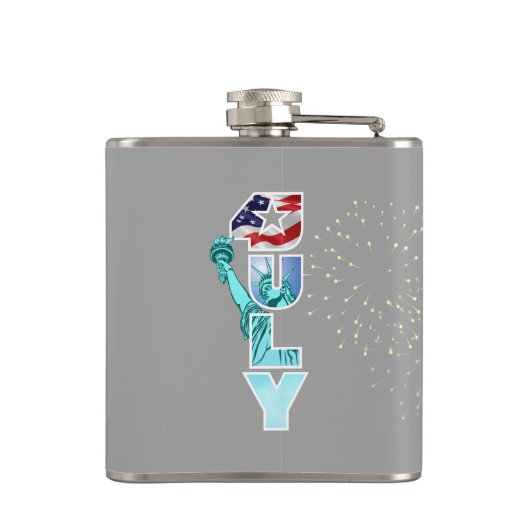 Onafhankelijkheidsdag | heupfles (Achterkant)