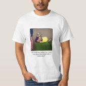 Onafhankelijkheidsdag Humor Tee Shirt (Voorkant)