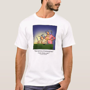 Onafhankelijkheidsdag Humor Tee Shirt "Spectickles