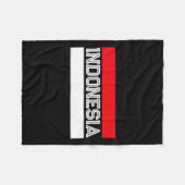 Onafhankelijkheidsdag Indonesisch Fleece Deken (Voorkant (Horizontaal))