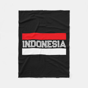 Onafhankelijkheidsdag Indonesisch Fleece Deken