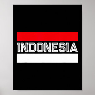 Onafhankelijkheidsdag Indonesisch Poster