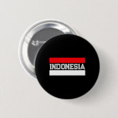 Onafhankelijkheidsdag Indonesisch Ronde Button 5,7 Cm (Voorkant /achterkant)